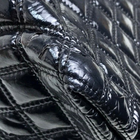 AUTHENTIC MARC JACOBS Quilted tote (old model) Medium size Tote Bag PVC Black - Picture 5 of 8